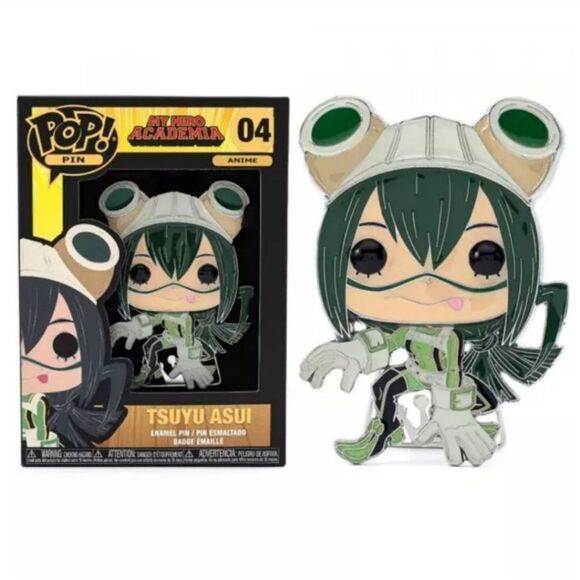 My Hero Academia Tsuyu Funko Pop! Pin - Picture 1 of 3